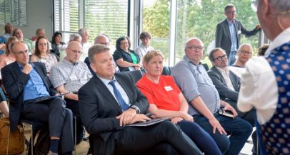 Menschen im Publikum