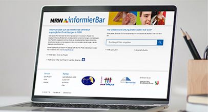 Zum Online-Portal NRW informierBar
