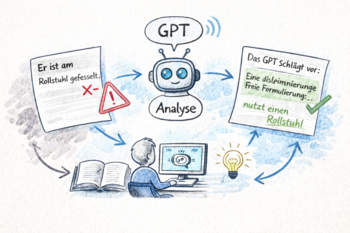 Skizze, die die Arbeitsweise des hier vorgestellten GPTs veranschaulicht
